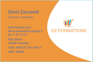 carte de visite dz formations